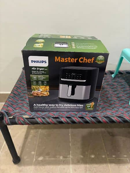 Original Philips Air Fryer Fry. Bake. Grill. Roast. And even reheat 4