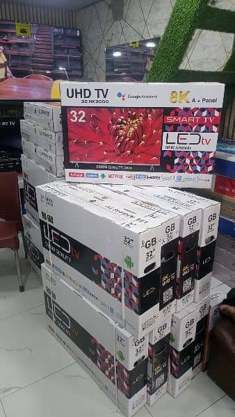 LED TV 32" SMART 42" 48" 55" 65" 75" Best for CCTV PC GAMING OFFICE 3