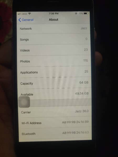 IPhone 6 64 GB PTA Approved 2
