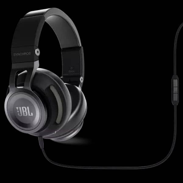 JBL Synchros Slate Stereo Studio Headphones, Black 4