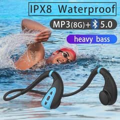 Q1 Bone Conduction Headphone Built-in IPX8 Waterproof