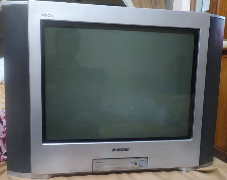 SONY WEGA 21 Inch TV with Remote 0