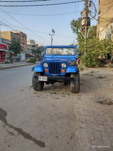 Karachi se Lahore wali jeep cj#5 5
