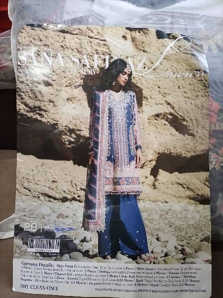 sana safinaz original lawn 3 pc 0