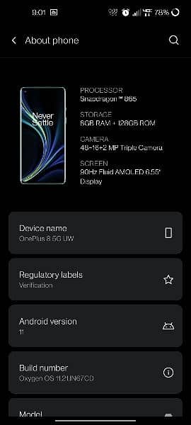 OnePlus 8 5G UW 0