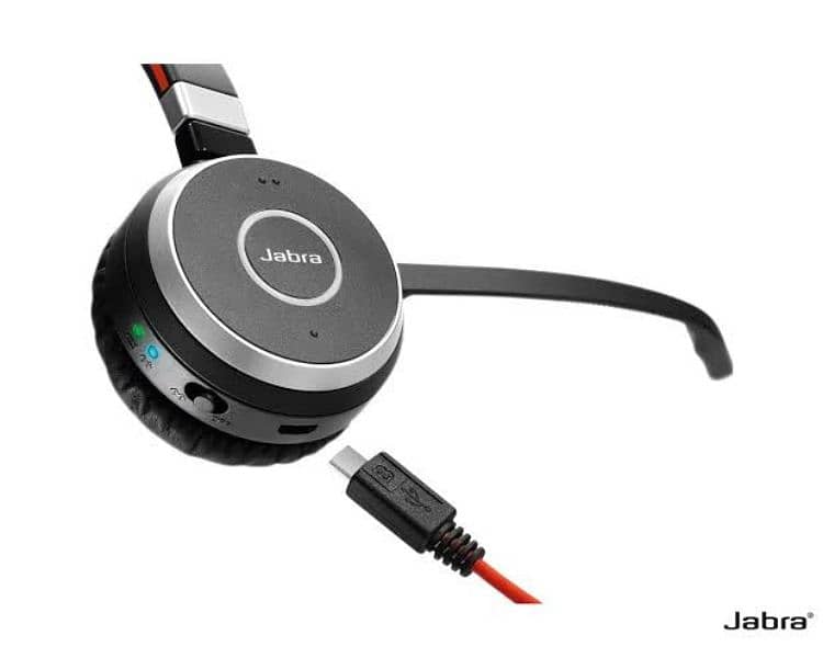 Jabra Evolve 65 MS Bluetooth Wireless Headset 1