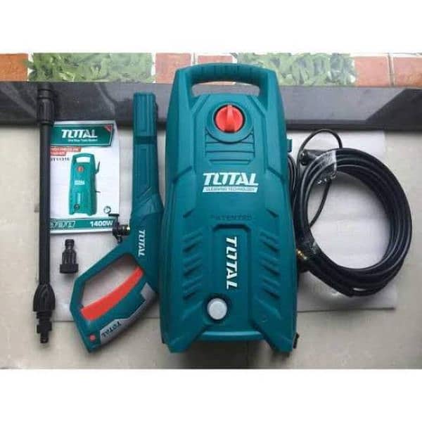 New) TOTAL High Power Pressure Washer 1400-W 1