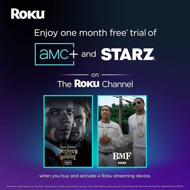 Roku Express 4K+ | Roku Streaming Device 4K/HDR with Roku Voice Remote 6