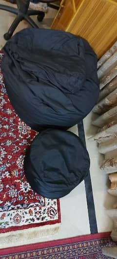 Bean bag - with a foot rest