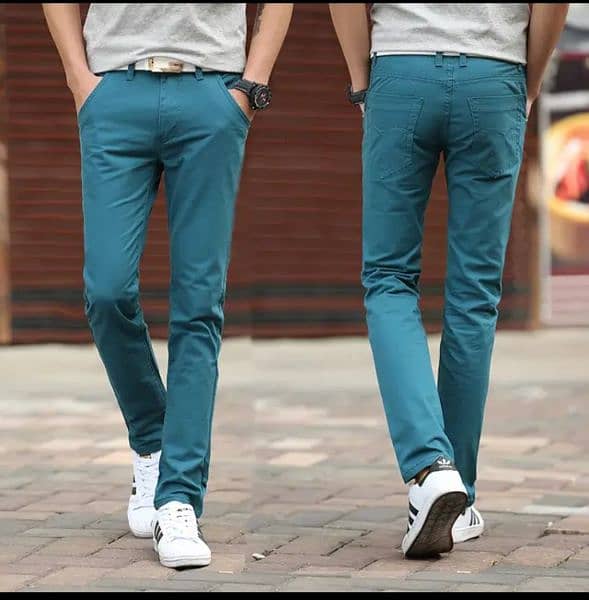 Men's Branded Pents Cotton Slim Fit 5