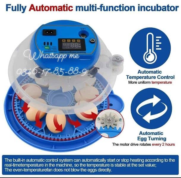 Incubator & Brooder incubator اِنکیوبیٹر & برُوڈر 10