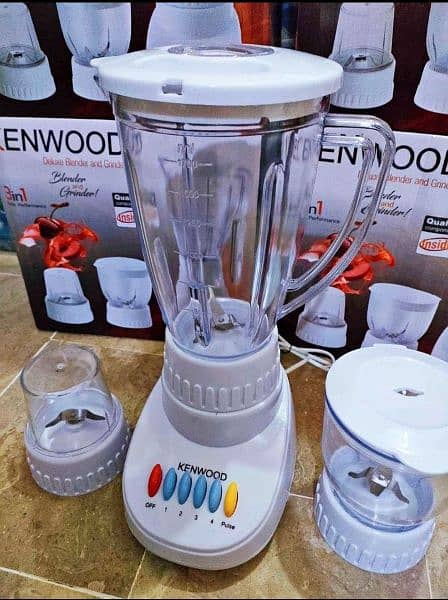 Kenwood 3in1 Juicer Blender (Heavy) with Free Gifting 0