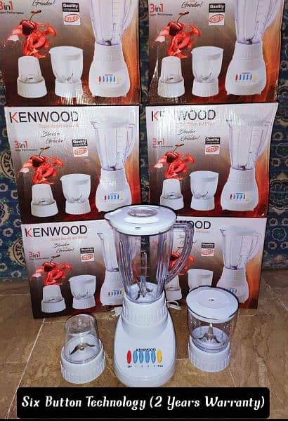 Kenwood 3in1 Juicer Blender (Heavy) with Free Gifting 1