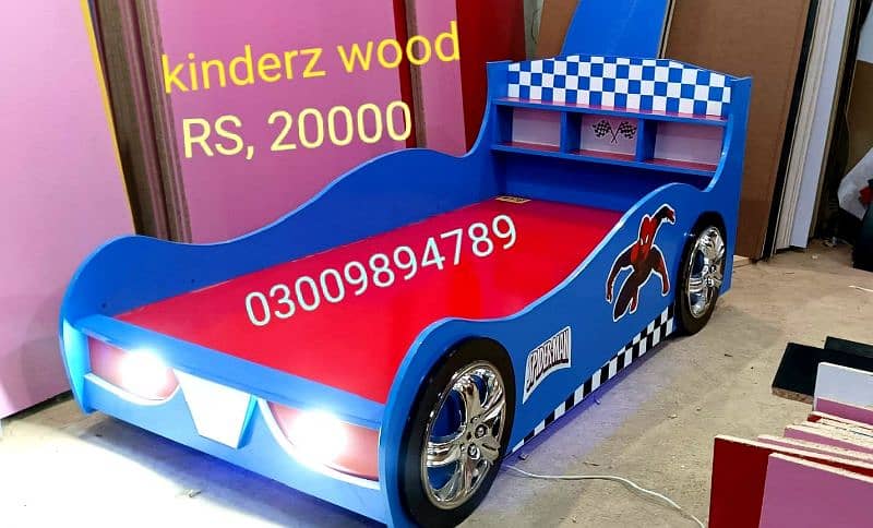 kids car shape beds, factory price, 2