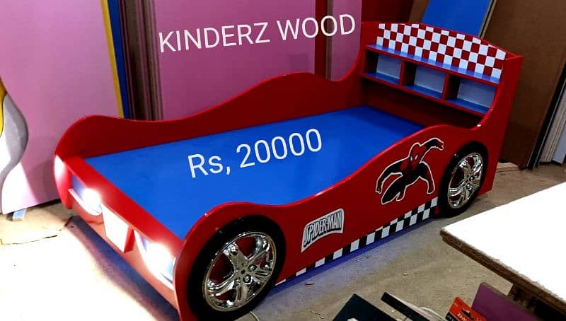 kids car shape beds, factory price, 3