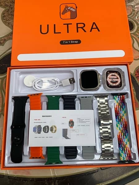 **EID SALE** ultra 7 in 1 high quality smart watch in best rates!! 2