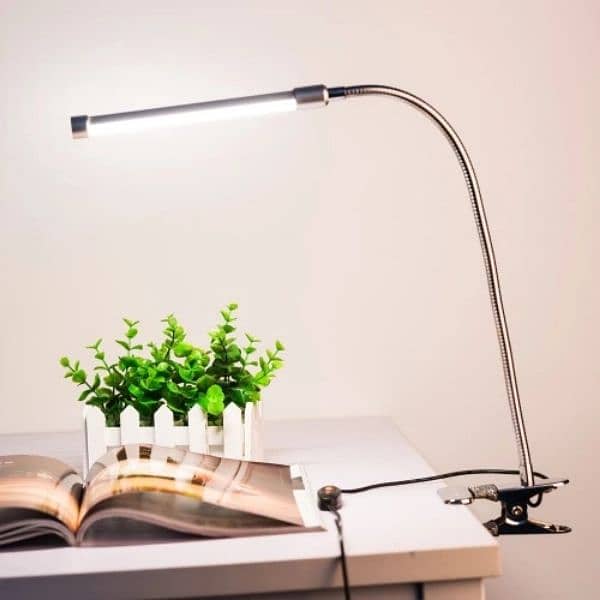 Tomshine USB Clamp LED Desk Table Lamp Adjustable Clip-on Flexible 0