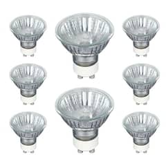 Vicloon GU10 50W Halogen Bulbs, Pack of 8