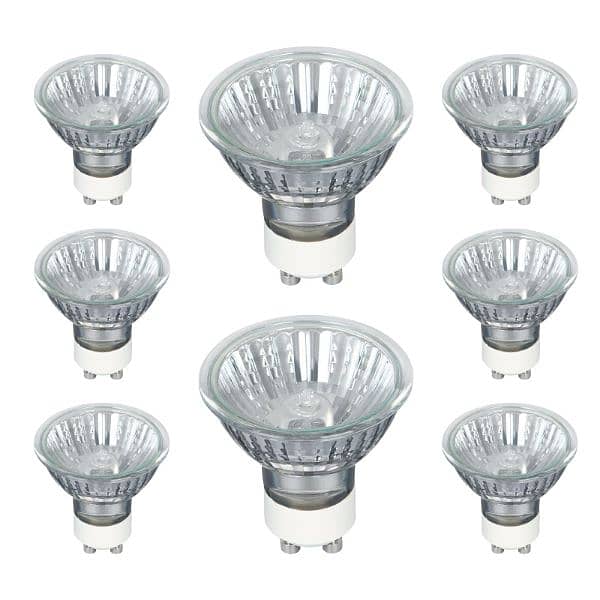 Vicloon GU10 50W Halogen Bulbs, Pack of 8 0