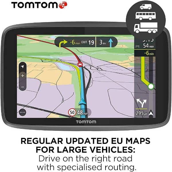 TOMOTOM TRUCK SAT NAV GO PROFESSIONAL 6200 0