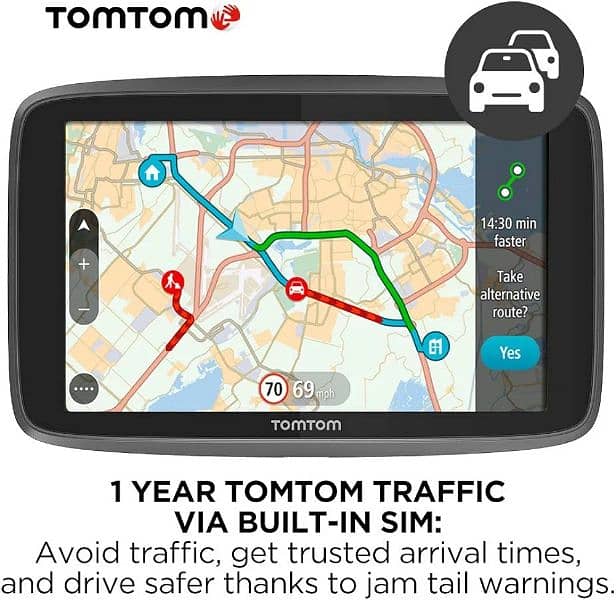 TOMOTOM TRUCK SAT NAV GO PROFESSIONAL 6200 2