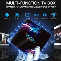 V96 Mini Android TV BOX 6K /5G Wifi Bluetooth Google Assistant 3D Vide