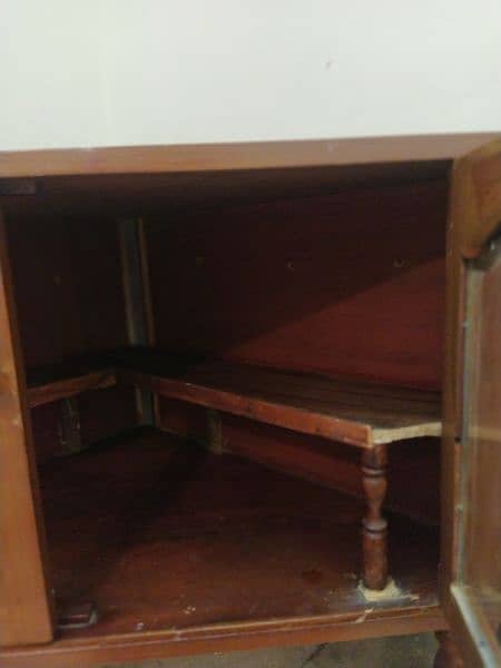 corner  triangular storage table 4
