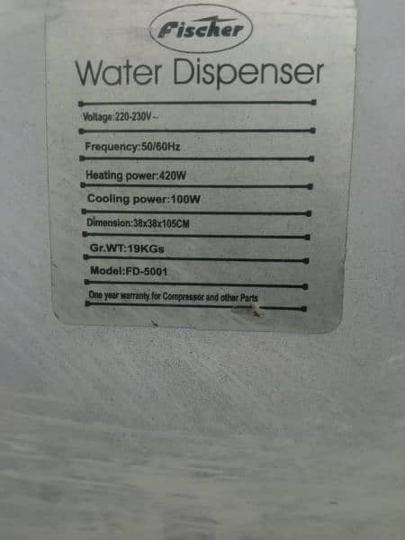 water dispensers Avery think is okay contact no 03407747197 3