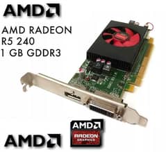 Amd Radeon 1 gb graphic card best for gta 5,free fire etc