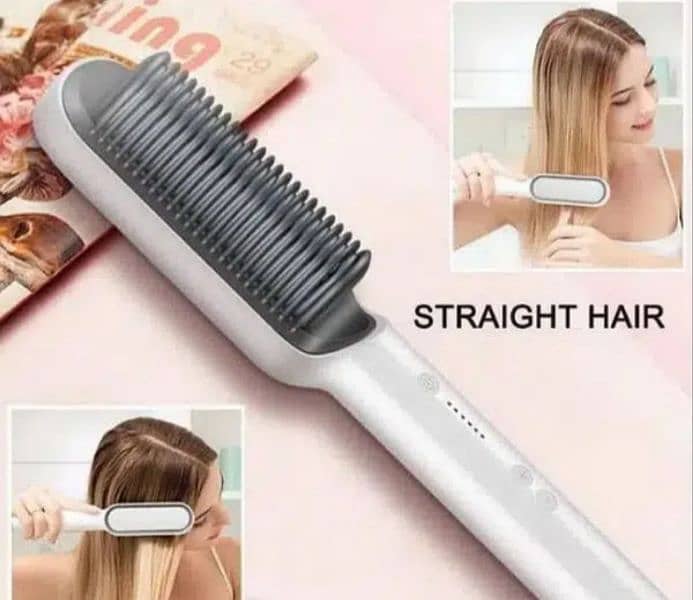 Hair Straitner Brush 1