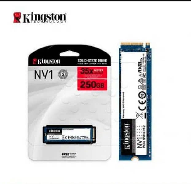Kingston Nvme SSD 250gb 0