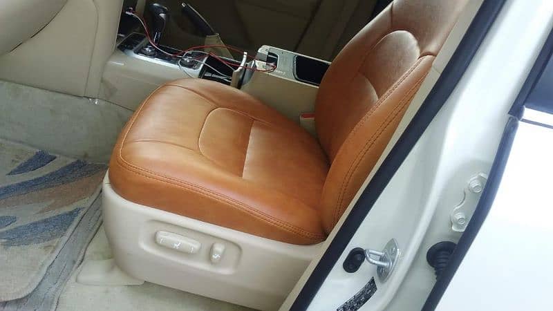 Skin Fitted Car Seats Covers - Leather fabric - Toyota Honda Suzuki 3