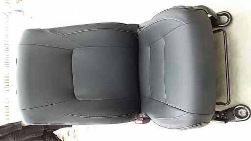 Skin Fitted Car Seats Covers - Leather fabric - Toyota Honda Suzuki 7