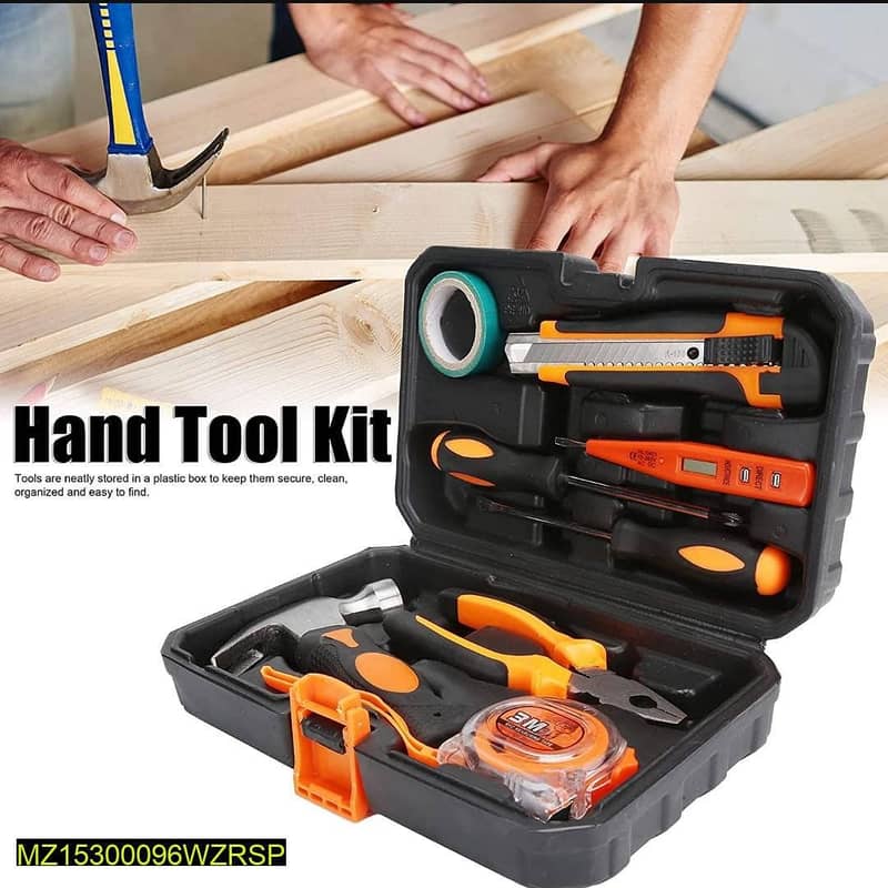 9Pcs Home Repairing Tool Set Kit 0
