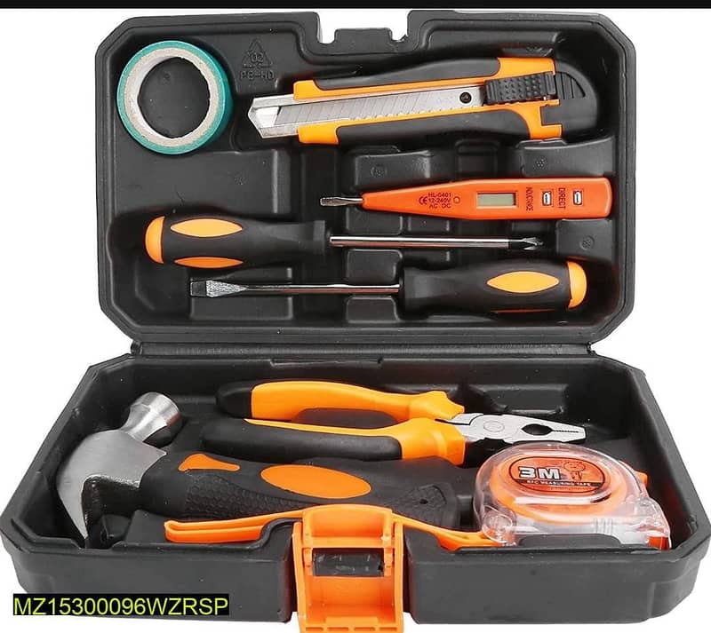 9Pcs Home Repairing Tool Set Kit 1