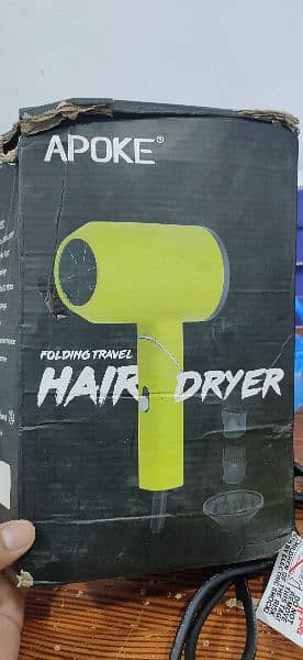 APOKE hair dryer, imported lot mal 2