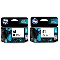 HP 61,63,123,305 Black/Tri-Color ink Cartridge & All Model Cartridges