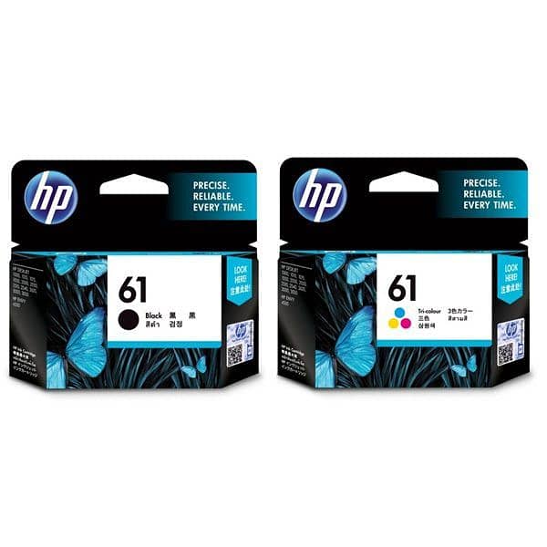 HP 61,63,123,305 Black/Tri-Color ink Cartridge & All Model Cartridges 0