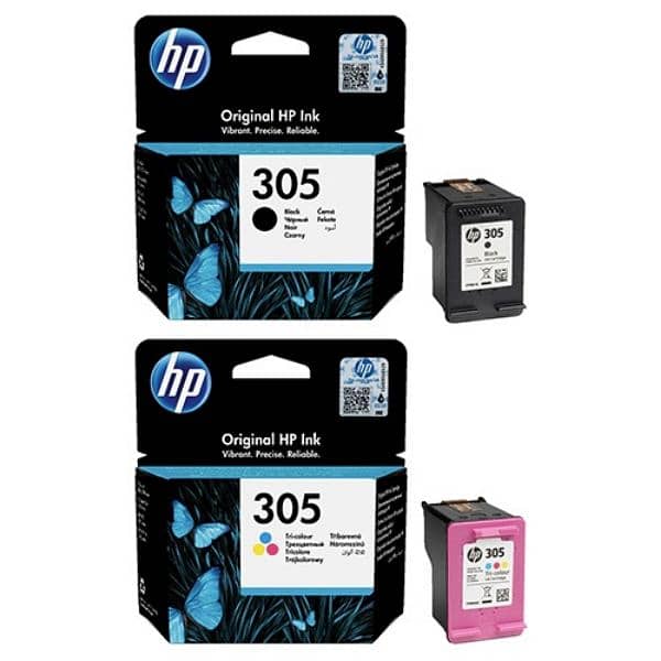 HP 61,63,123,305 Black/Tri-Color ink Cartridge & All Model Cartridges 3