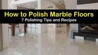 Marble Chips Tiles Floor Polish