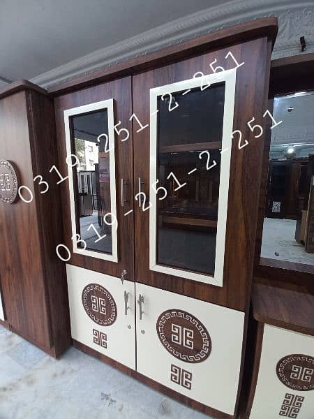 Bedroom set four pc lamination patex 0-3-1-9-2-5-1-2-2-5-1 4