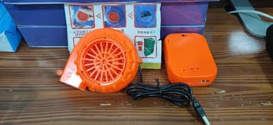AIR Blower with portable power bank, USB fan, imported lot mal