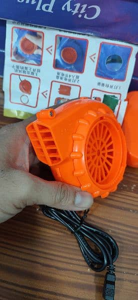 AIR Blower with portable power bank, USB fan, imported lot mal 1