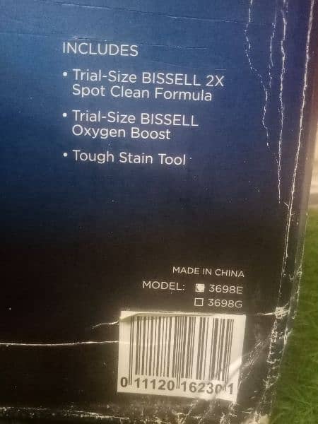 Bissell spot cleaner 3698E model 5