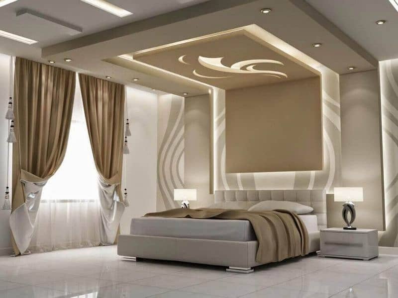 pop ceiling and gypsum partition and ceiling 7