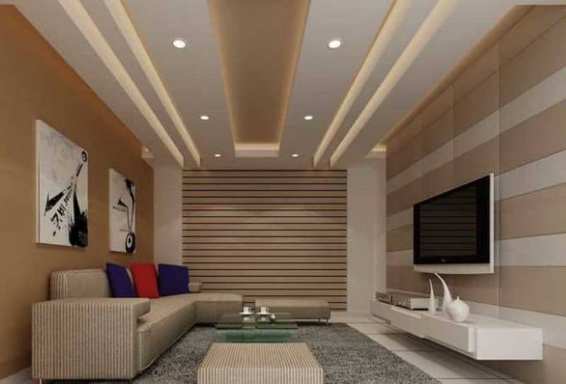 pop ceiling and gypsum partition and ceiling 11