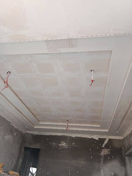 pop ceiling and gypsum partition and ceiling 15