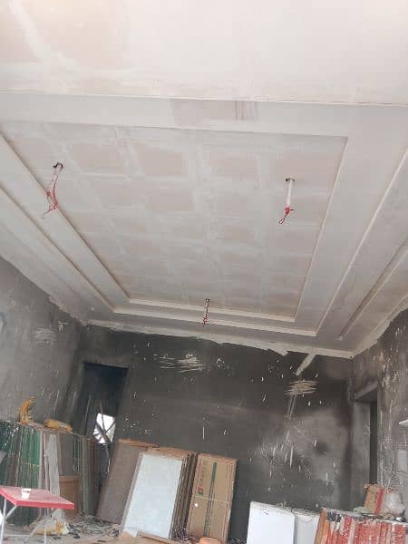 pop ceiling and gypsum partition and ceiling 16