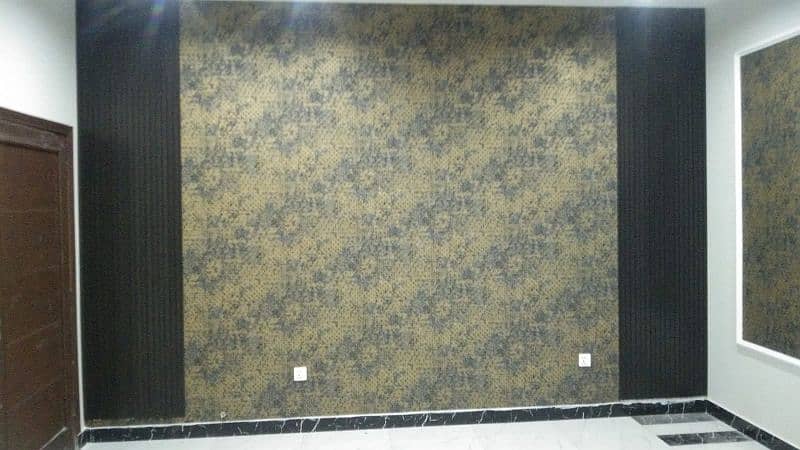 Pvc Wall panel. Wallpaper's. Blinds. Wooden & Vinyl Flooring sheet. grass 18