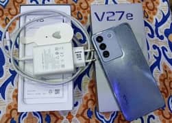 vivo v27e with box 10/10 price final